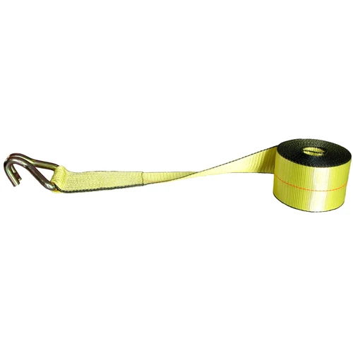 Lift All TE61225 Tuff-Edge Winch Strap with U-Hook, 4