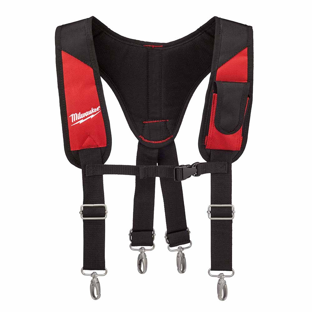Milwaukee 48-22-8145 Padded Suspension Rig, All Metal Hardware, 1680Denier Ballistic Nylon - Moutools
