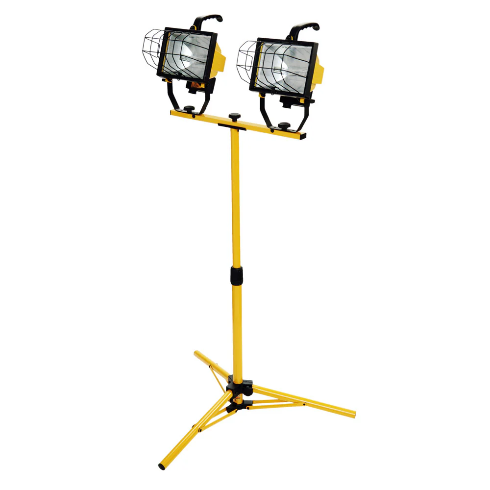 Southwire L13SW 1000 Watt Halogen Twin Head Work light - Moutools