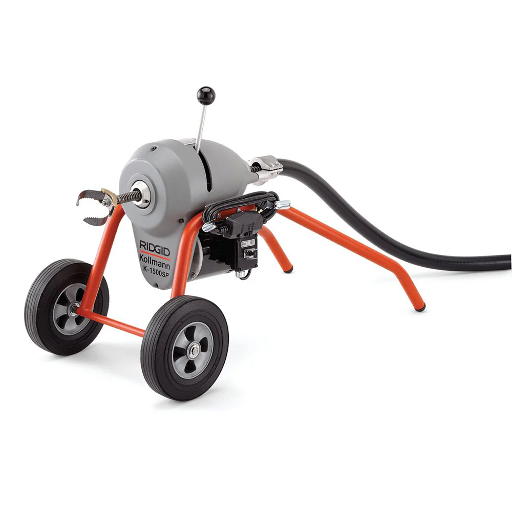 RIDGID 46907 K1500SP B-Frame Sectional Machine with C-11 Cable - Moutools
