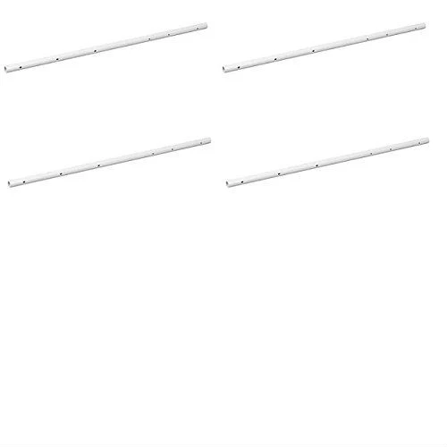 Weather Guard 2509T White Aluminum EZ-GLIDE Extended Length Universal Drive Tube - Moutools