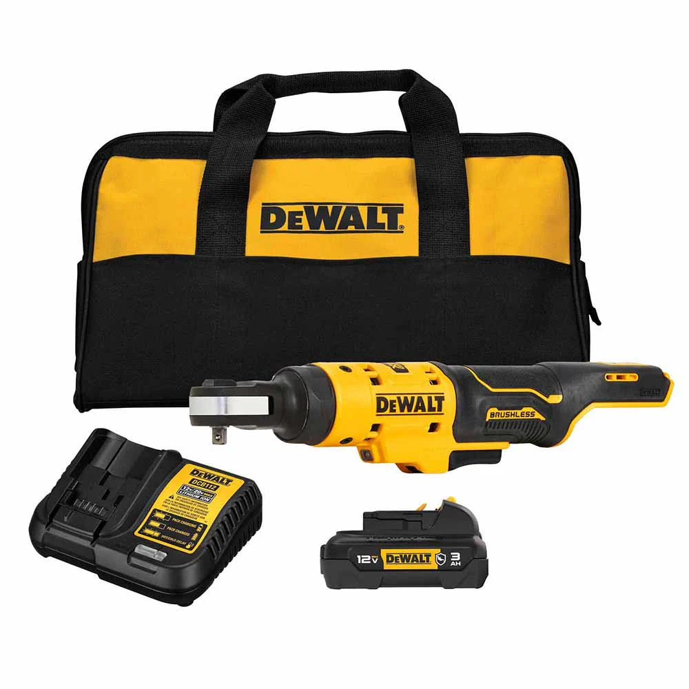 DeWalt DCF504GG1 XTREME 12V MAX* Brushless 1/4 in. Ratchet Kit - Moutools
