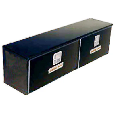 Weather Guard 290-5 Black Two Position Rotary Style Latch High-Side Box, 10.2 cu ft - Moutools