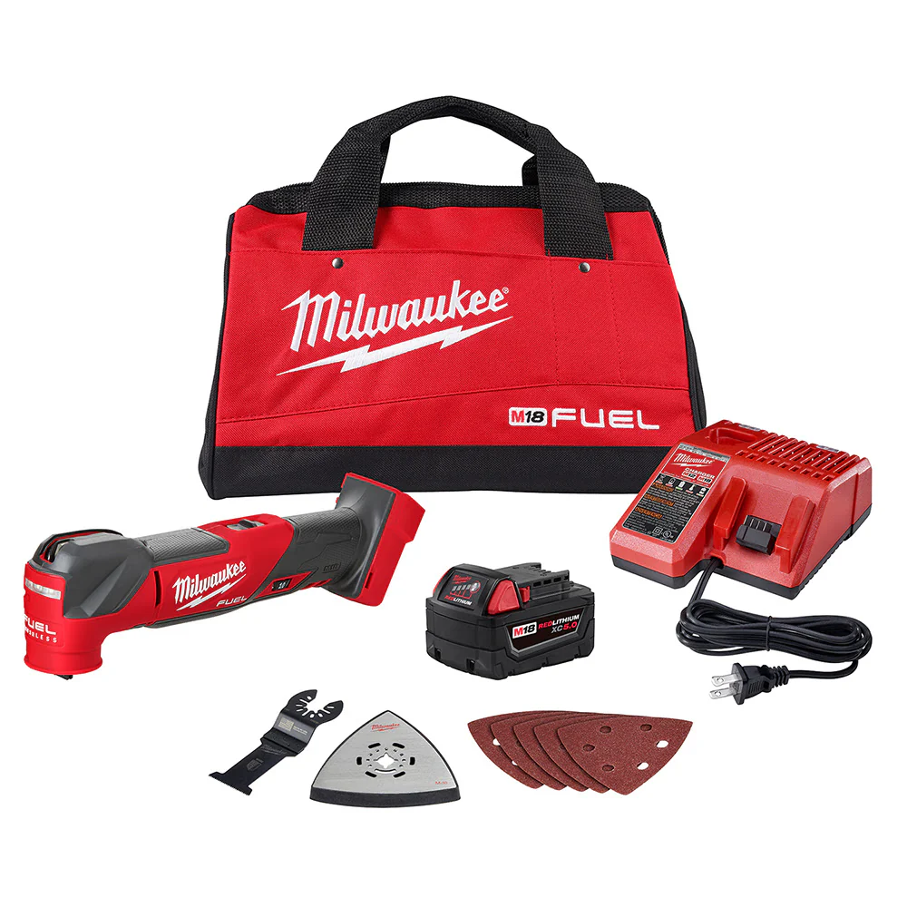 Milwaukee 2836-21 M18 FUEL™ Oscillating Multi-Tool (Kit) - Moutools