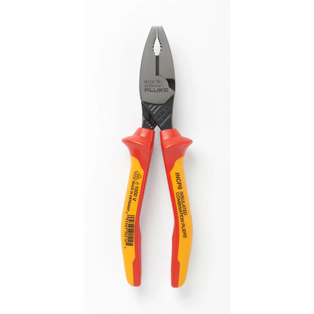 Fluke 5067267 INCP8 Insulated Lineman's Combination Pliers, 8