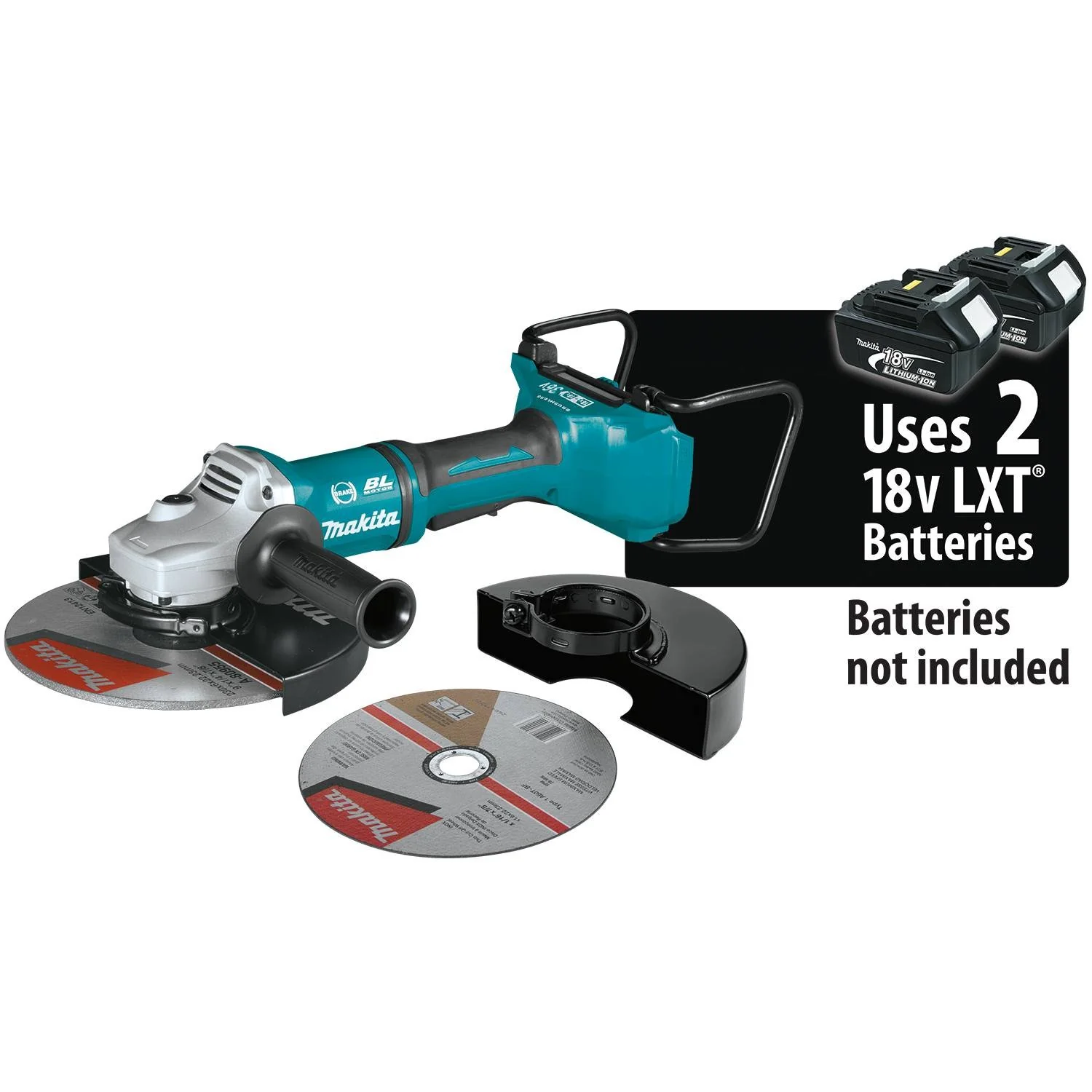 Makita XAG13Z1 18V X2 LXT Li-Ion (36V) Brushless Cut-Off/Angle Grinder - Moutools