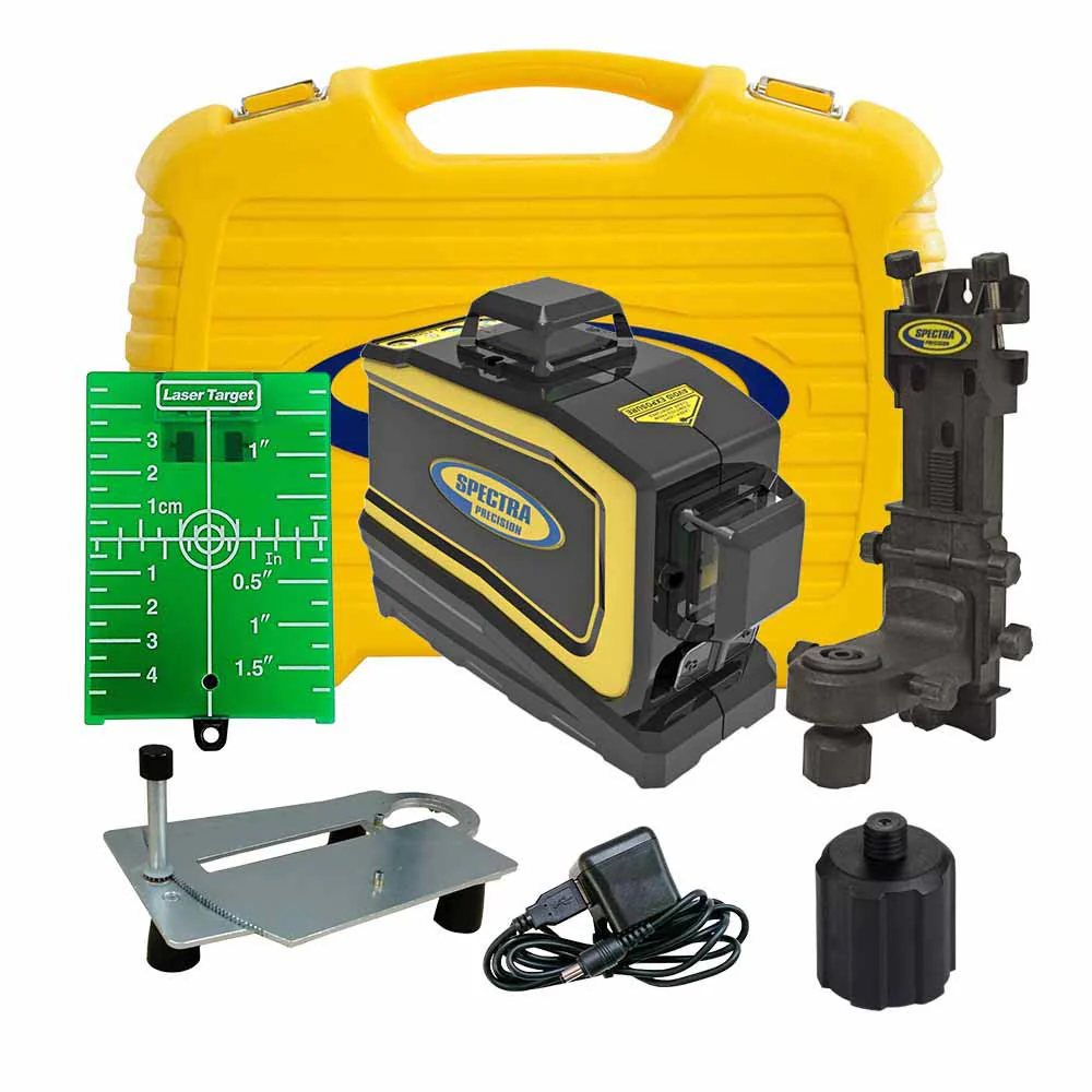 Spectra LT58G-3 Green Ceiling Laser with 2 Green Vertical Beams and M156 - Moutools