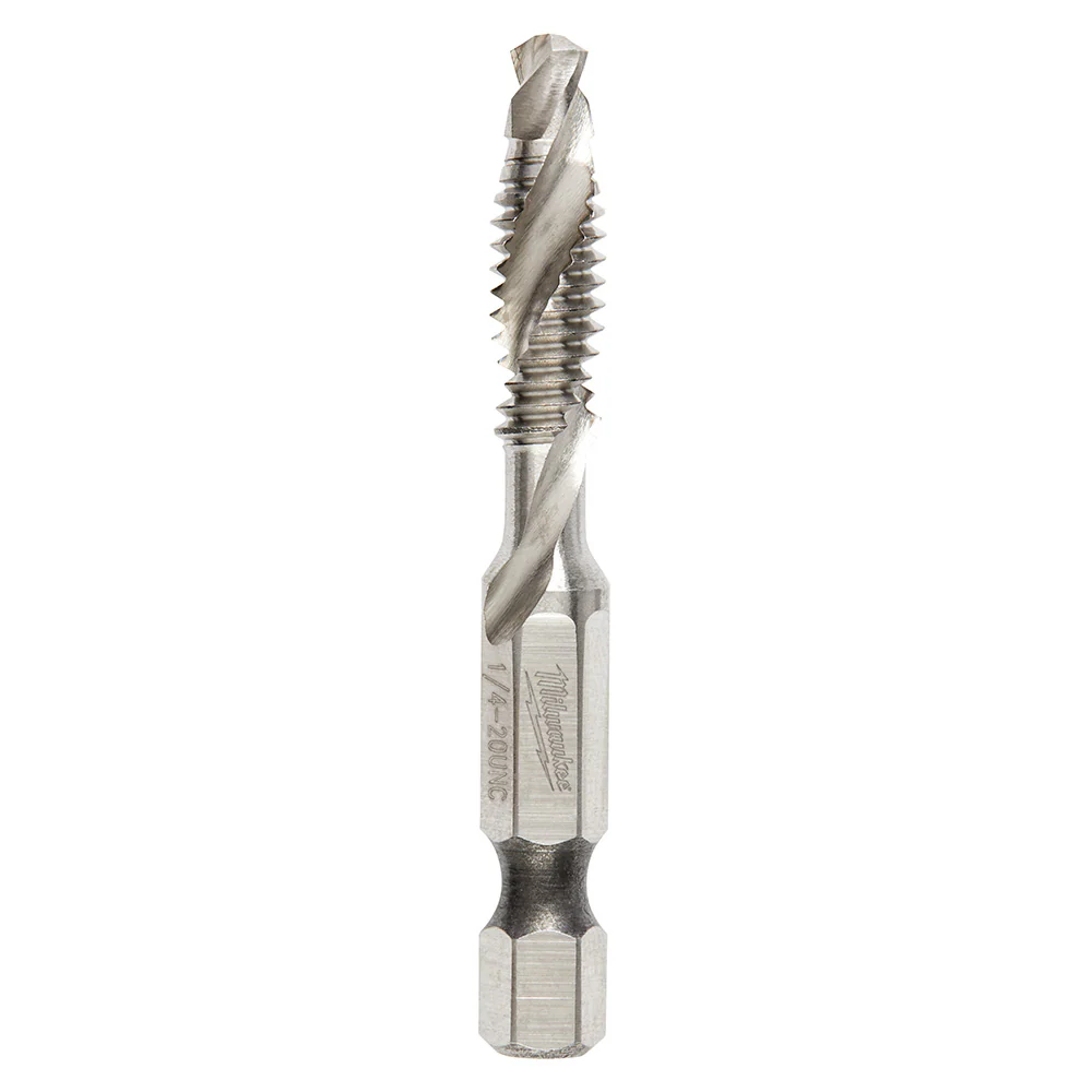 Milwaukee 48-89-4873 SHOCKWAVE 1/4 INC -20 SAE IMPACT DRILL TAP - Moutools