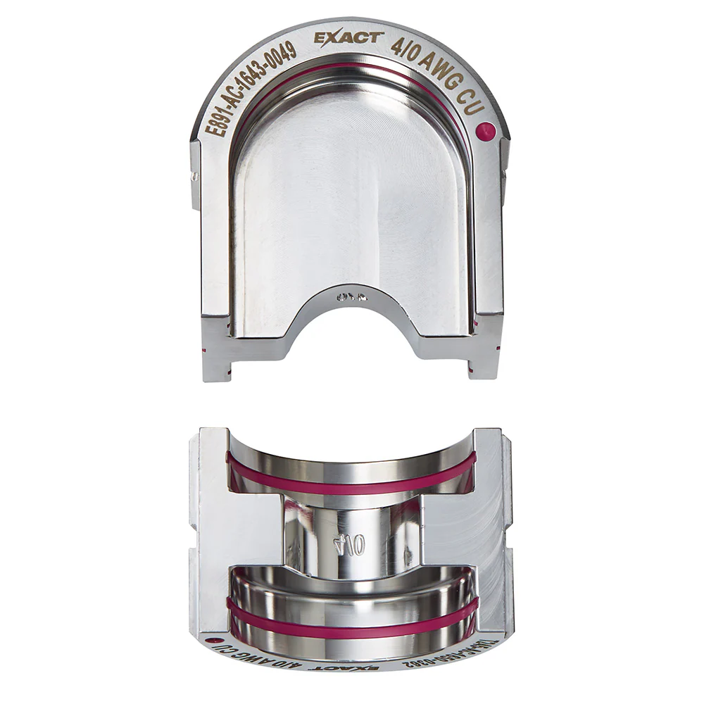 Milwaukee 49-12-U04AC EXACT™ 4/0 Copper 12T U-Style Die - Moutools