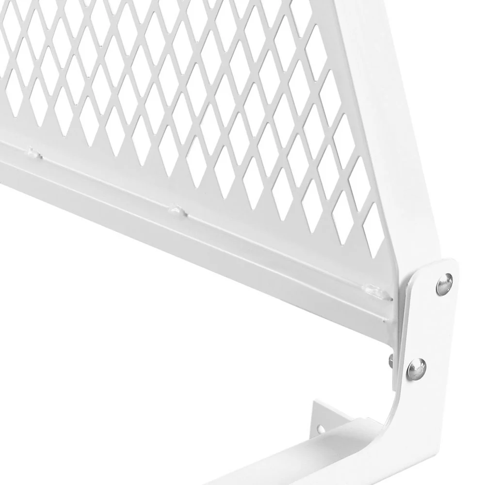 WeatherGuard 1925-3-01 White Steel Cab Protector Mounting Kit, 2017 Ford Super Duty - Moutools