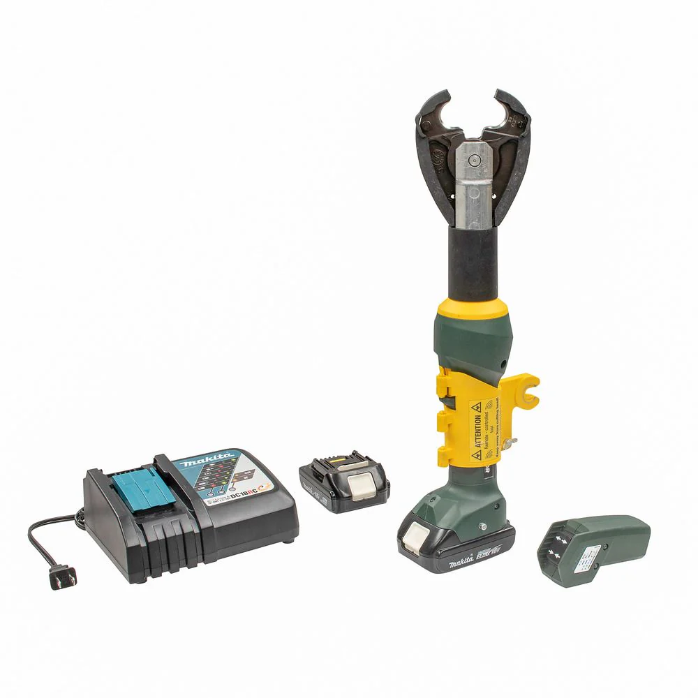 Greenlee EK425LXRD11 EK425LXR 6 Ton, D3 Profile Remote Crimper, 2.0Ah Battery, 120V Charger - Moutools
