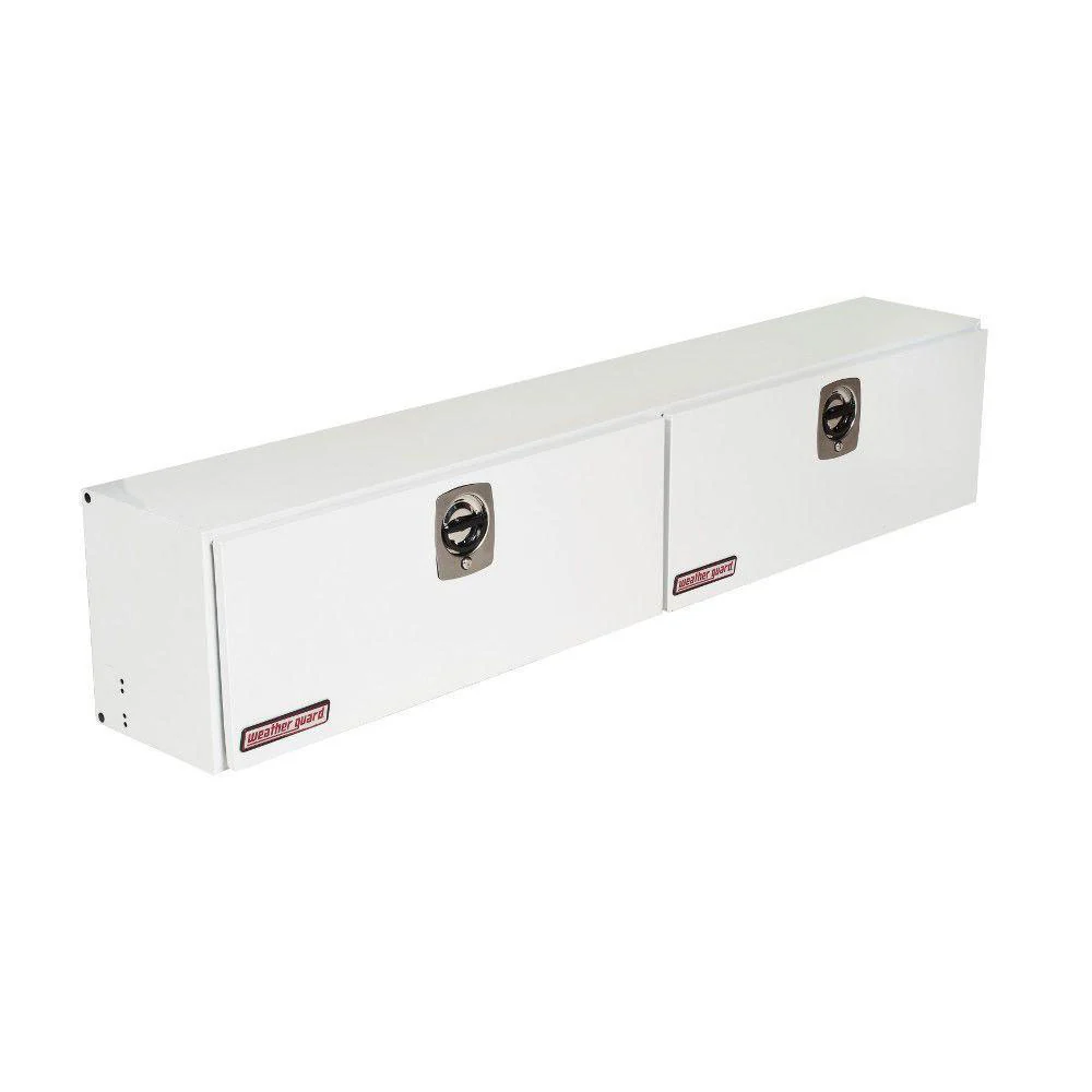 WeatherGuard 291-3-02 White Steel Super-Side Box, 15.2 Cu. Ft. - Moutools
