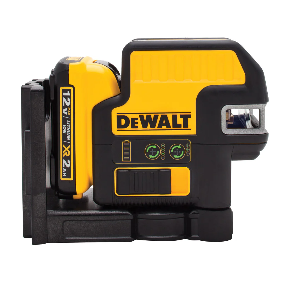 DeWalt DW0825LG 12 V 5 Spot + Cross Line Green Laser - Moutools