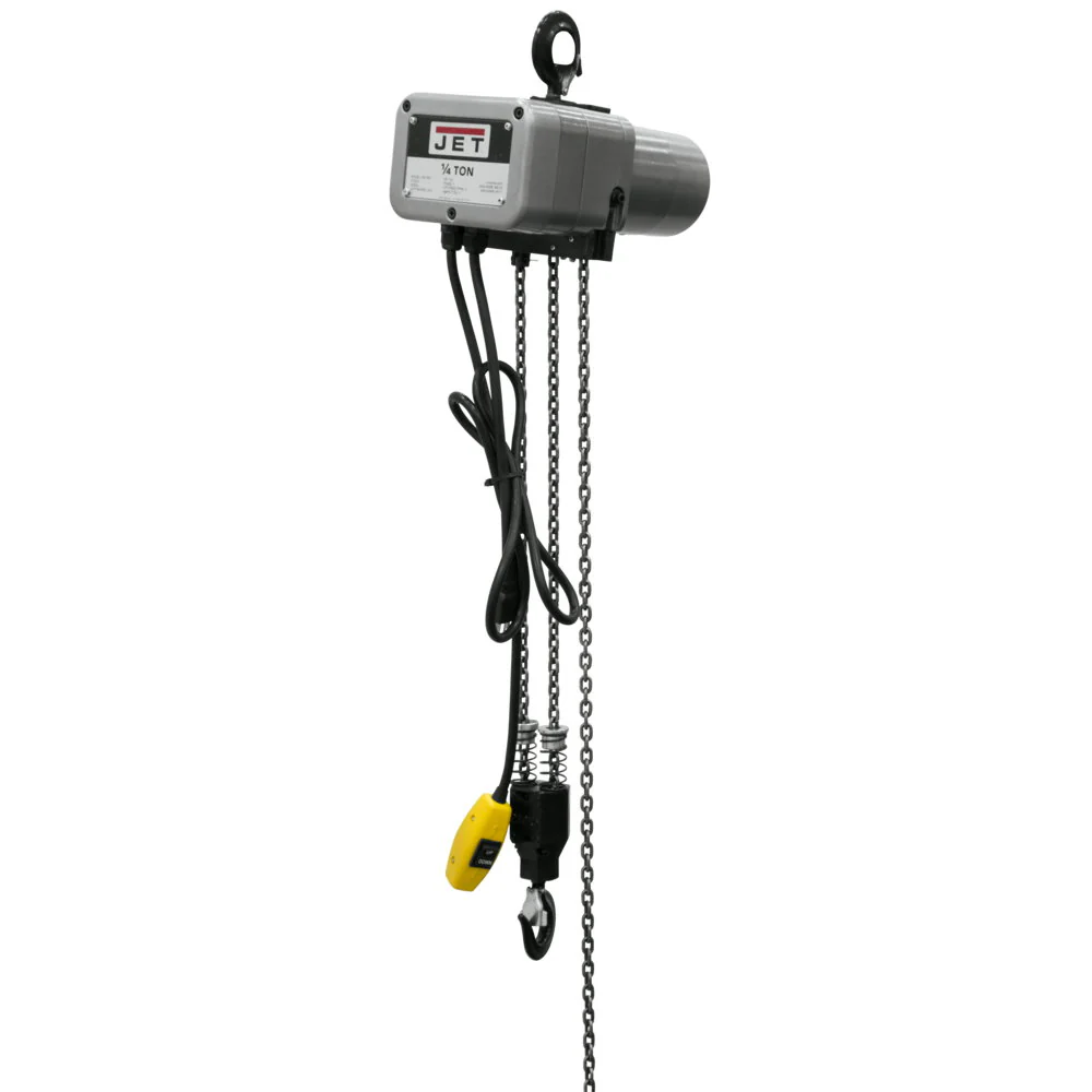 Jet JT9-110110 JSH-550-10 1/4-Ton Electric Chain Hoist 1-Phase 10' Lift - Moutools