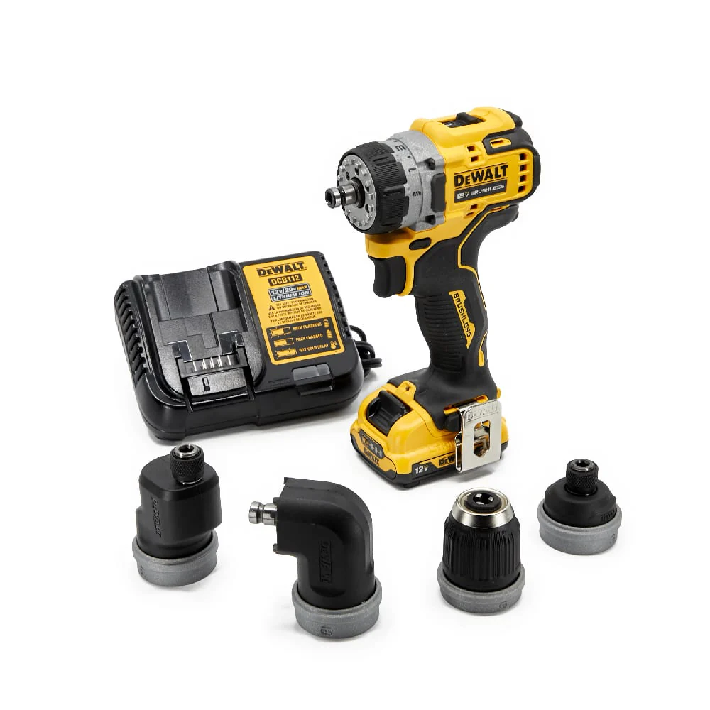 DeWalt DCD703F1 XTREME™ 12V MAX Brushless Cordless 5-in-1 Drill/Driver Kit - Moutools