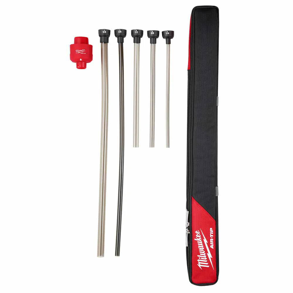 Milwaukee 49-90-2037 AIR-TIP Long Reach Flexible Micro Hose Set - Moutools