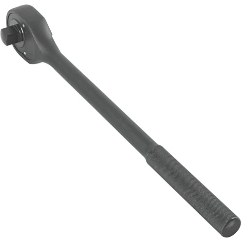 Proto J5250BL 3/8 Drive Long Handle Classic Pear Head Ratchet - Black - Moutools