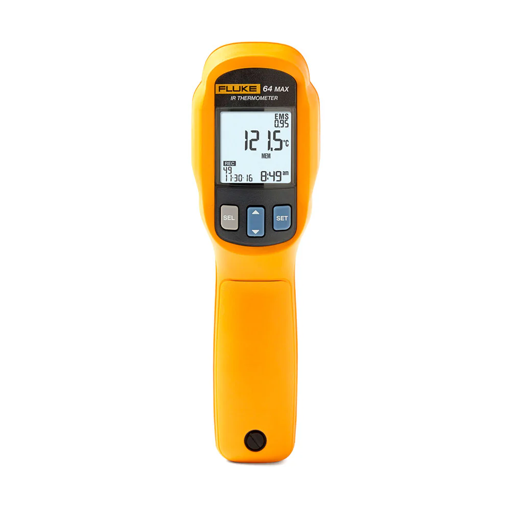 Fluke 4856105 64 MAX Multifunction Infrared Thermometer 20:1 D:S, 22 to 1112 °F Range - Moutools