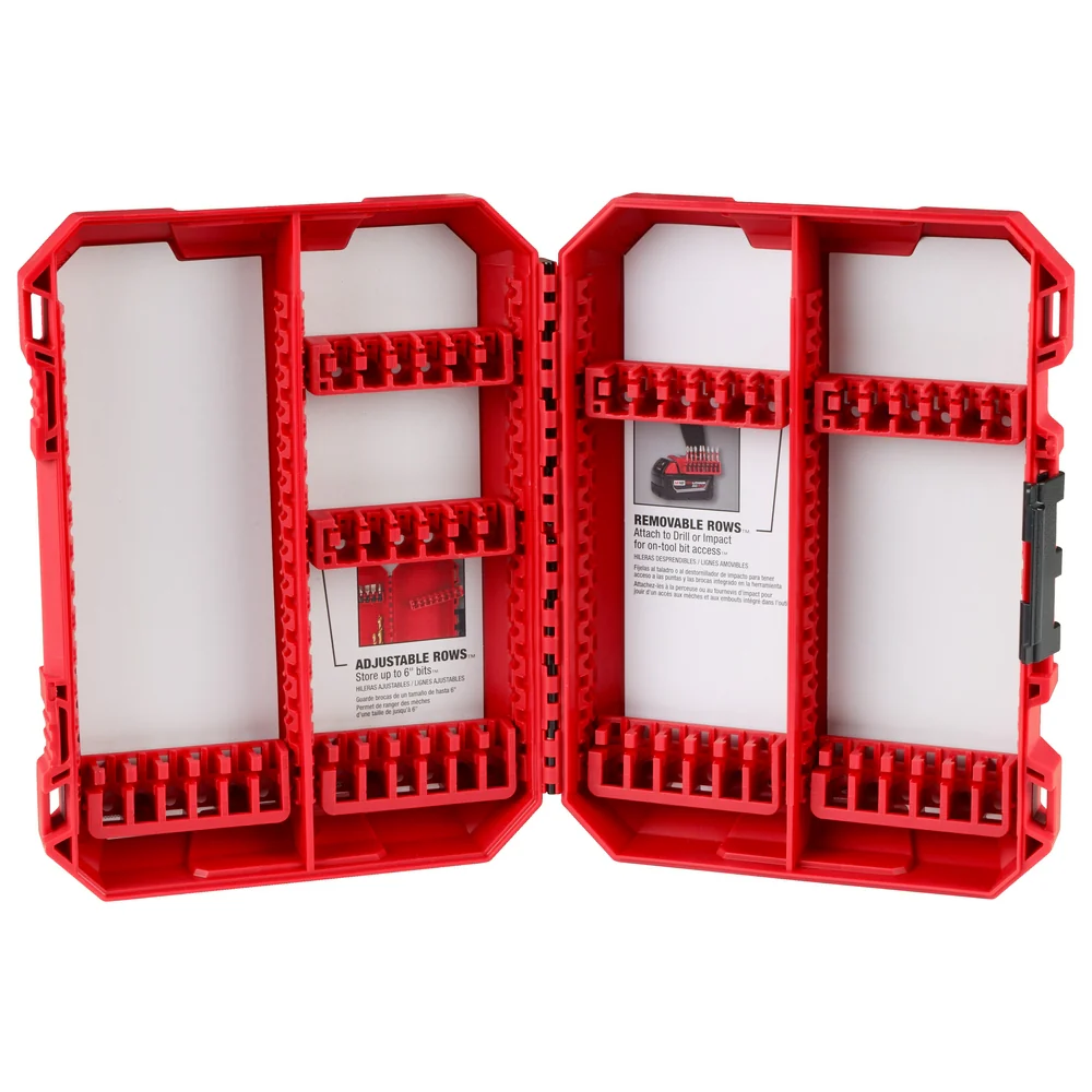 Milwaukee 48-32-9922 Customizable Large Case for Impact Driver Accessories - Moutools