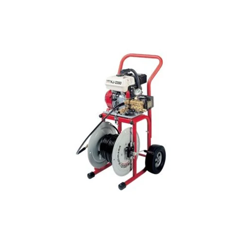 RIDGID 62877 H-30 Cart With Hose Reel and Jet Hose - Moutools