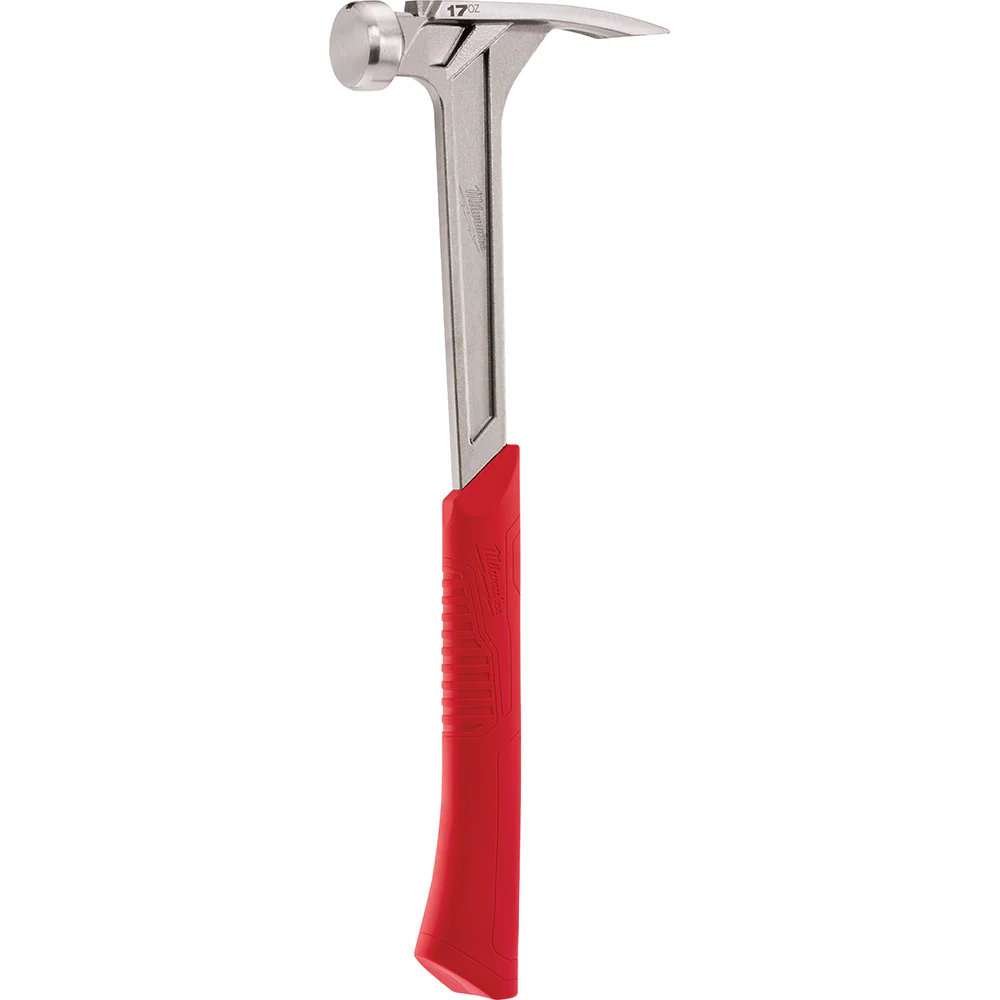 Milwaukee 48-22-9017 17oz Smooth Face Framing Hammer - Moutools