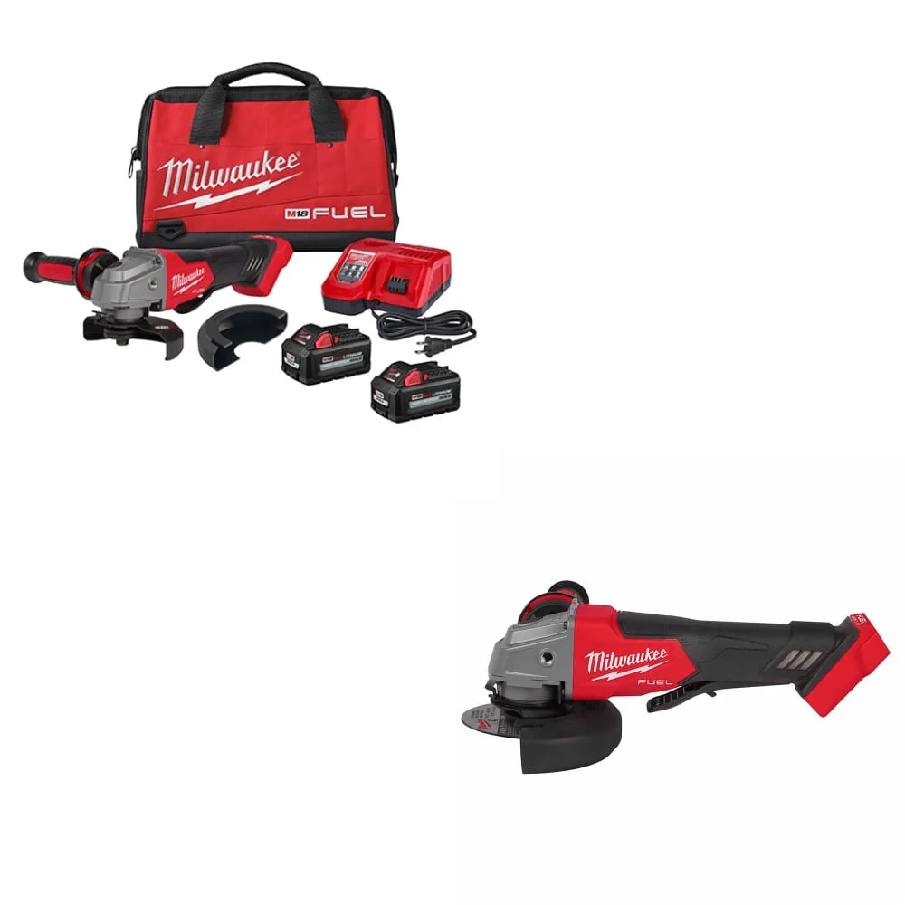 Milwaukee 2880-22 M18 FUEL™ Grinder Kit w/ FREE 2880-20 M18 FUEL Grinder, Bare - Moutools