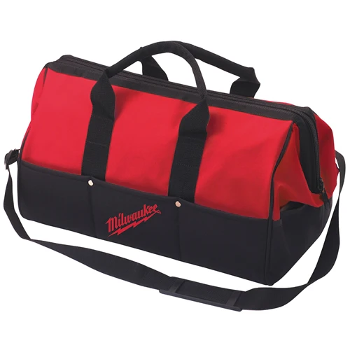 Milwaukee 48-55-3530 11-Pocket Canvas Contractors Tool Bag - Moutools