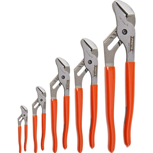 Proto J260XLS 5 Piece XL Series Groove Joint Pliers Set - Moutools