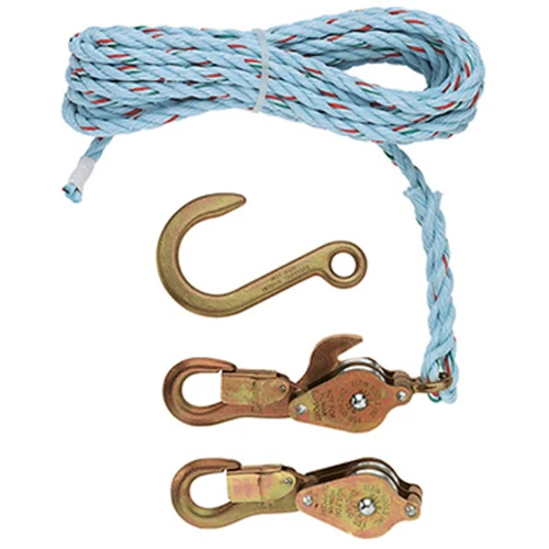 Klein Tools 1802-30SR Block and Tackle Spliced to Cat. No. 268 Block - Moutools