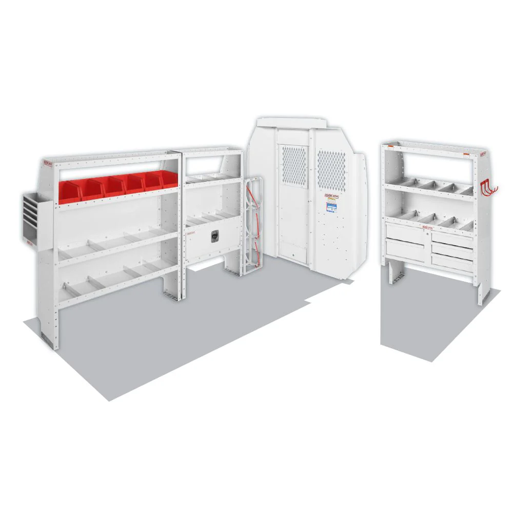 WeatherGuard 600-8443S HVAC/Mechanical Van Package, Mid-Roof, RAM ProMaster - Moutools