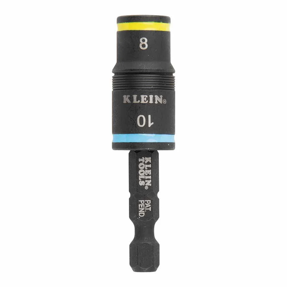 Klein Tools 32931M 2-in-1 Impact Rated Flip Socket Set, Metric - Moutools