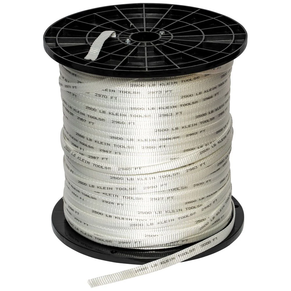 Klein 50142 Conduit Measuring Pull Tape, 2500-Pound x 3000' - Moutools