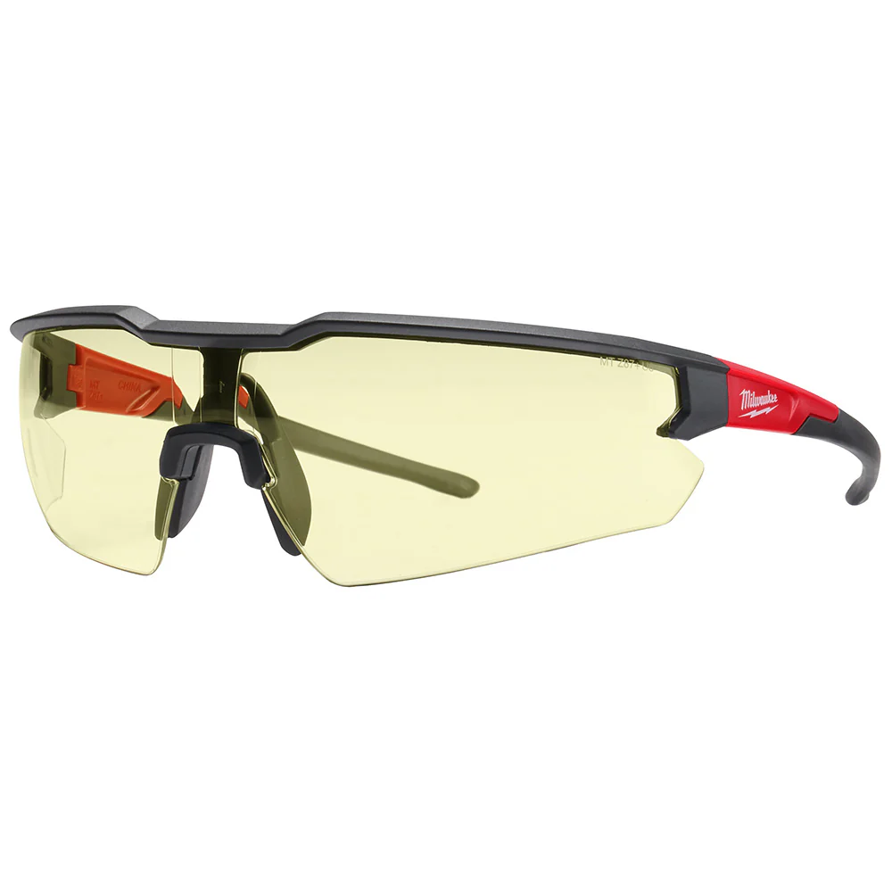 Milwaukee 48-73-2103 Safety Glasses - Yellow Fog-Free Lenses - Moutools