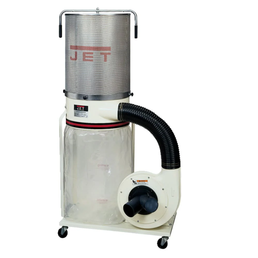 Jet JT9-708659K Dust Collector, 1.5HP 1PH 115/230V, 2-Micron Canister Kit - Moutools