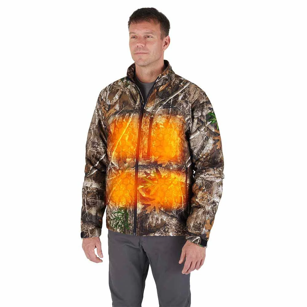Milwaukee M101C-21 M12 Heated Camo Quietshell Jacket with (1) 3.0 Ah Battery and Charger - Moutools