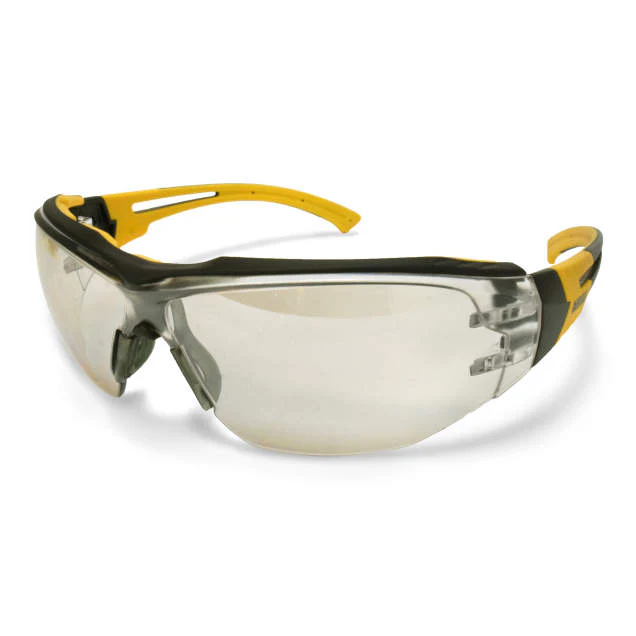 Dewalt DPG108-9D Renovator Premium Safety Eyewear, Black Frame, I/O Lens - Moutools