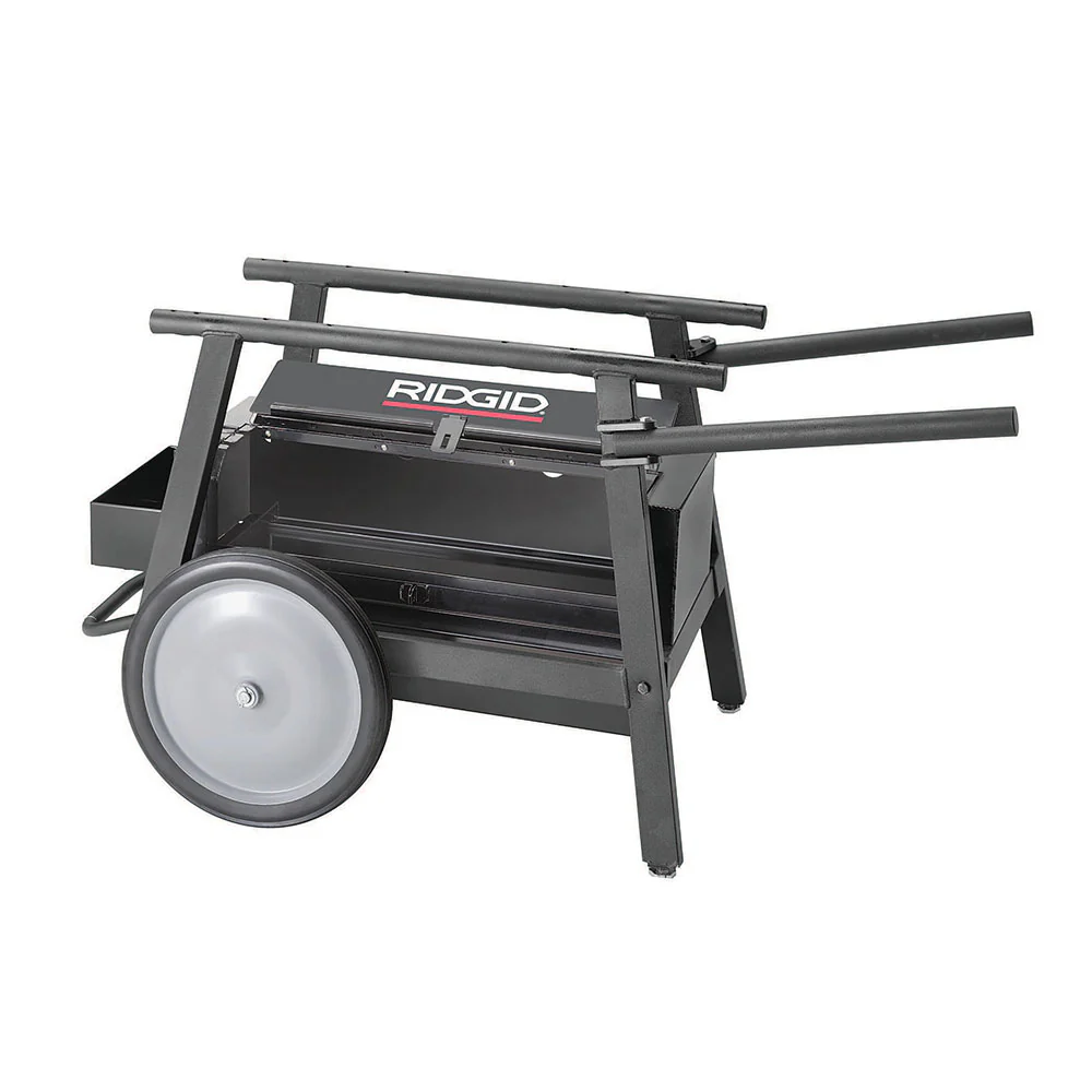 RIDGID 92467 200 Universal Wheel and Cabinet Stand for Threaders - Moutools