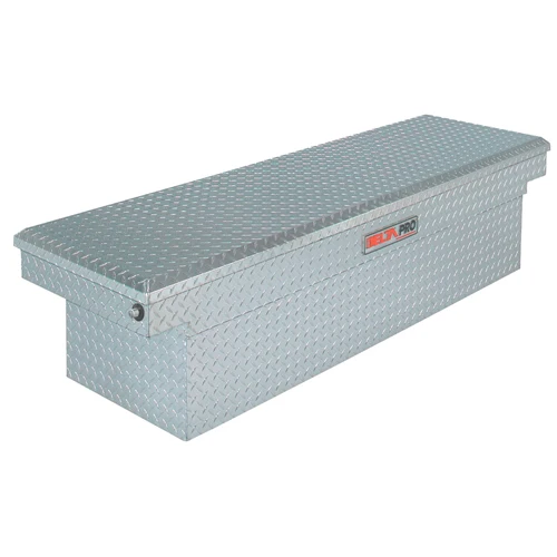 JOBOX PAC1582000 Aluminum Single Lid Fullsize Deep Crossover Truck Box - Moutools