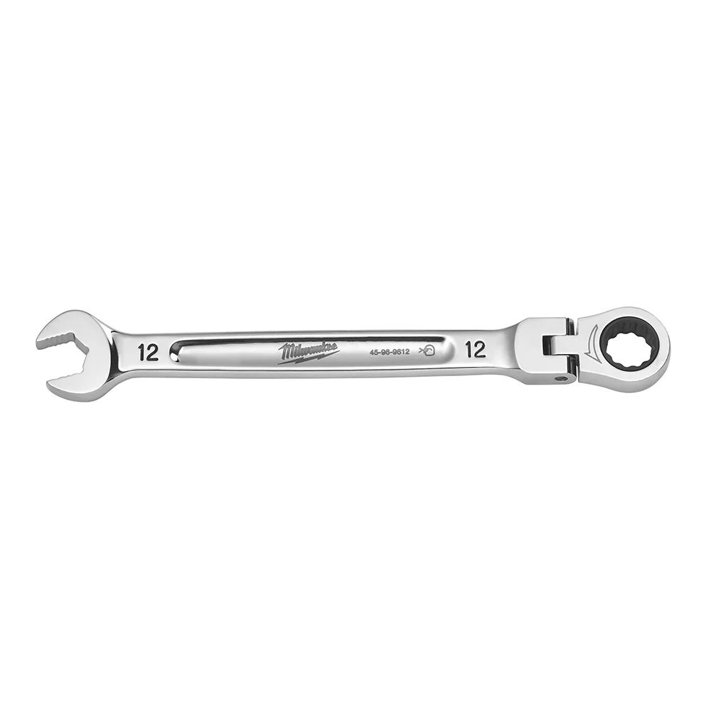 Milwaukee 45-96-9612 12mm Flex Head Combination Wrench - Moutools