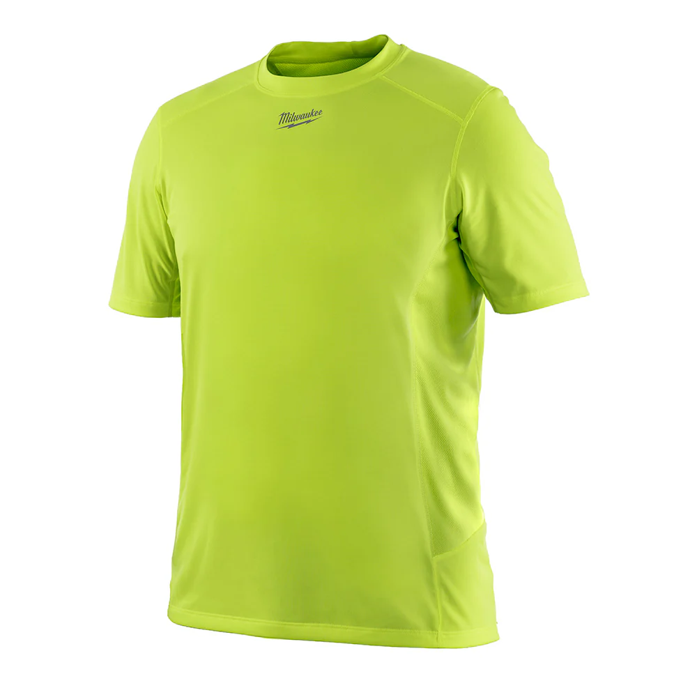 Milwaukee 410HV-S WORKSKIN Light Weight Shirt, High Vis, Small - Moutools
