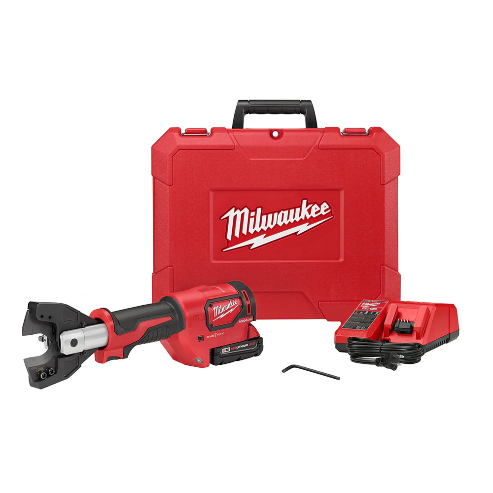 Milwaukee 2672-21 M18 Force Logic Cable Cutter With 750 MCM Cu Jaws - Moutools