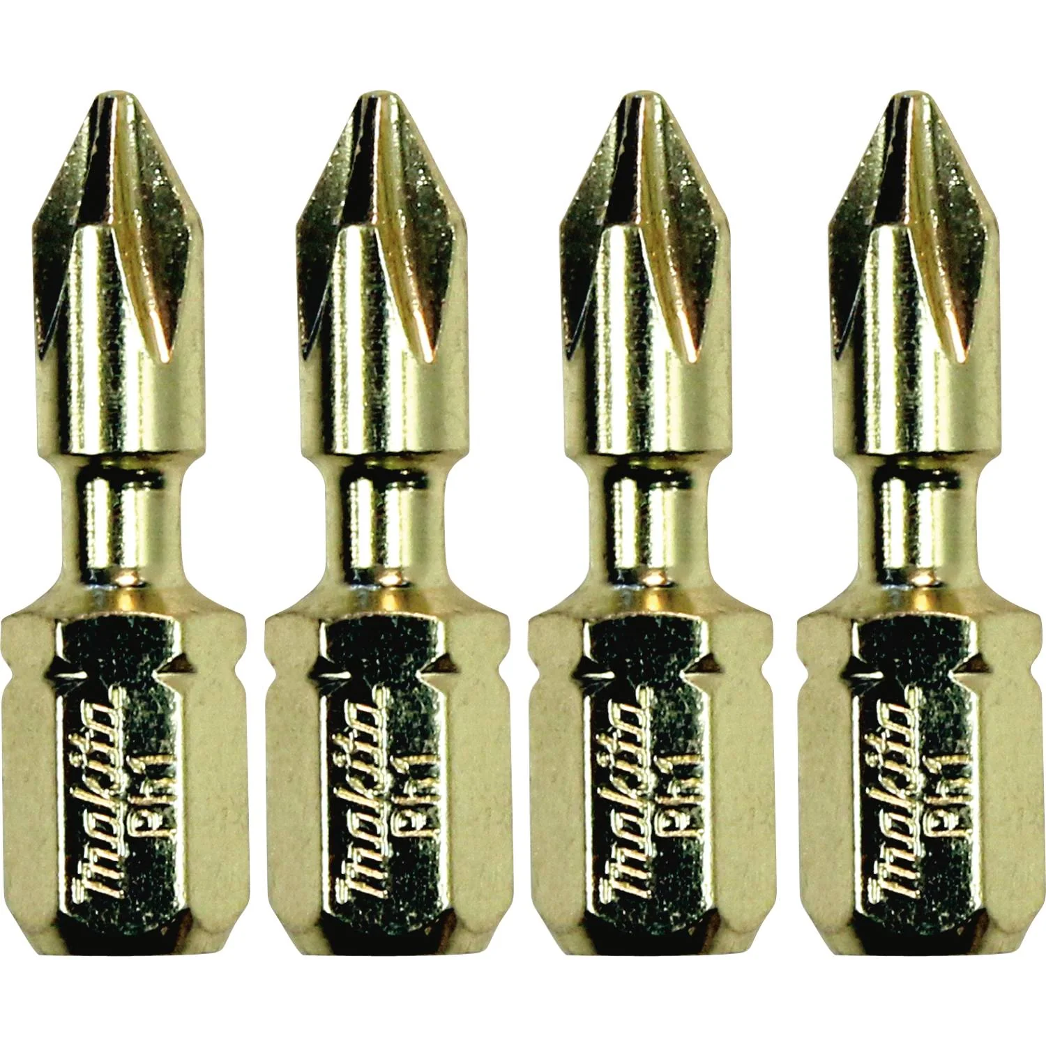 Makita B-34936 Impact GOLD #1 Phillips Insert Bit, 4 Pack - Moutools