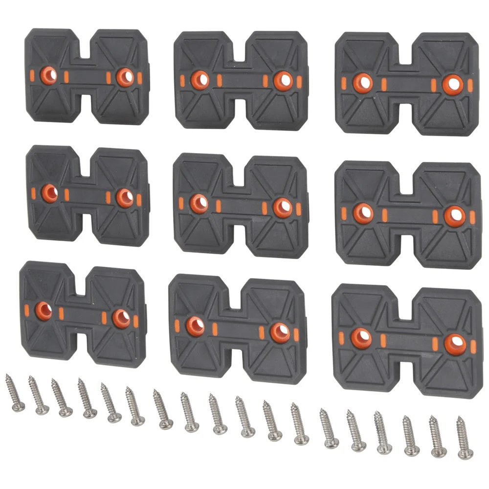Klein BCRP05 Hard Tool Module Flaps, Rail System, 9-Pack - Moutools