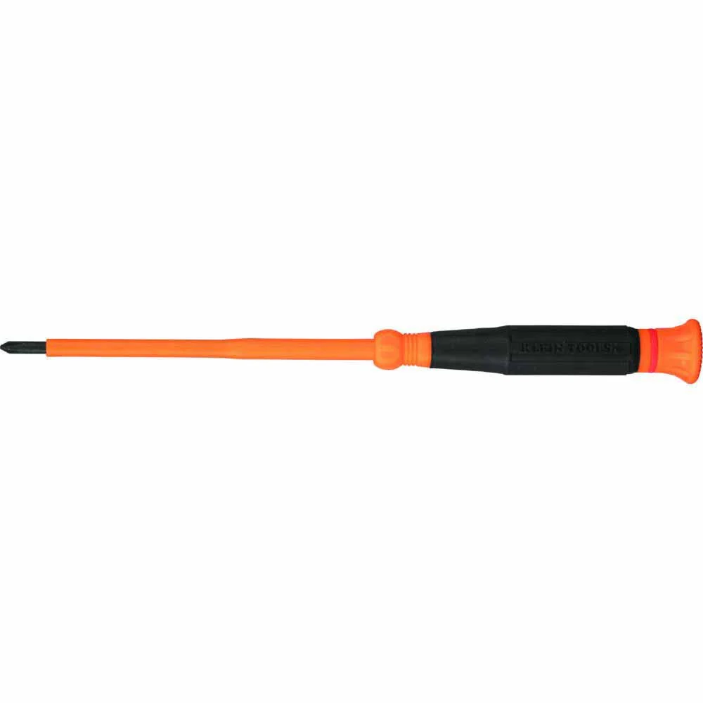 Klein Tools 6264INS Insulated Precision Screwdriver, #1 Phillips - Moutools