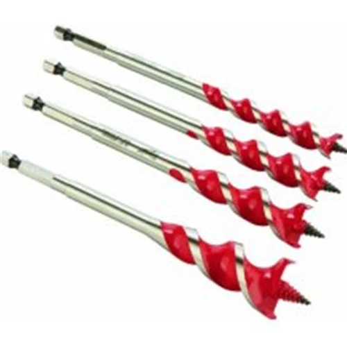 Milwaukee 48-13-0400 4 Piece Speed Feed™ Wood Boring Bit Set - Moutools