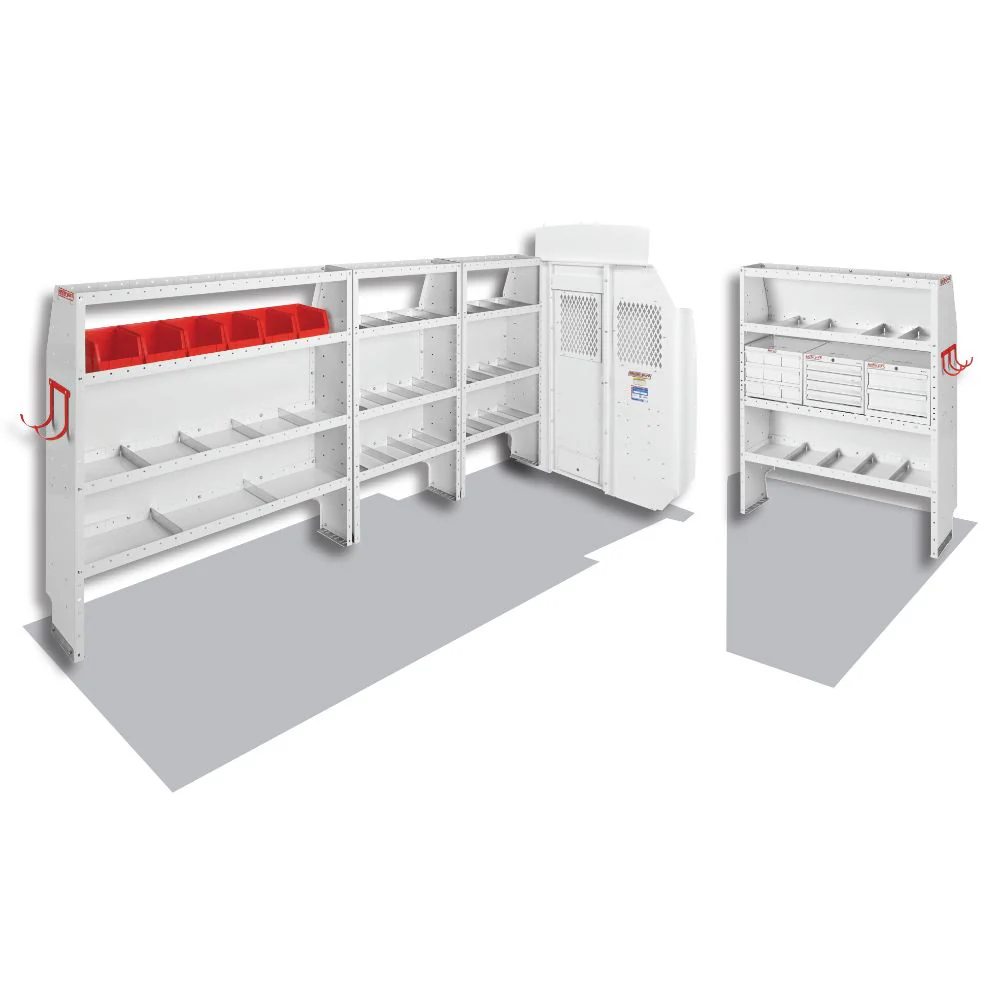WeatherGuard 600-8411X General Service/Contractor Van Package, High-Roof, 170XWB - Moutools