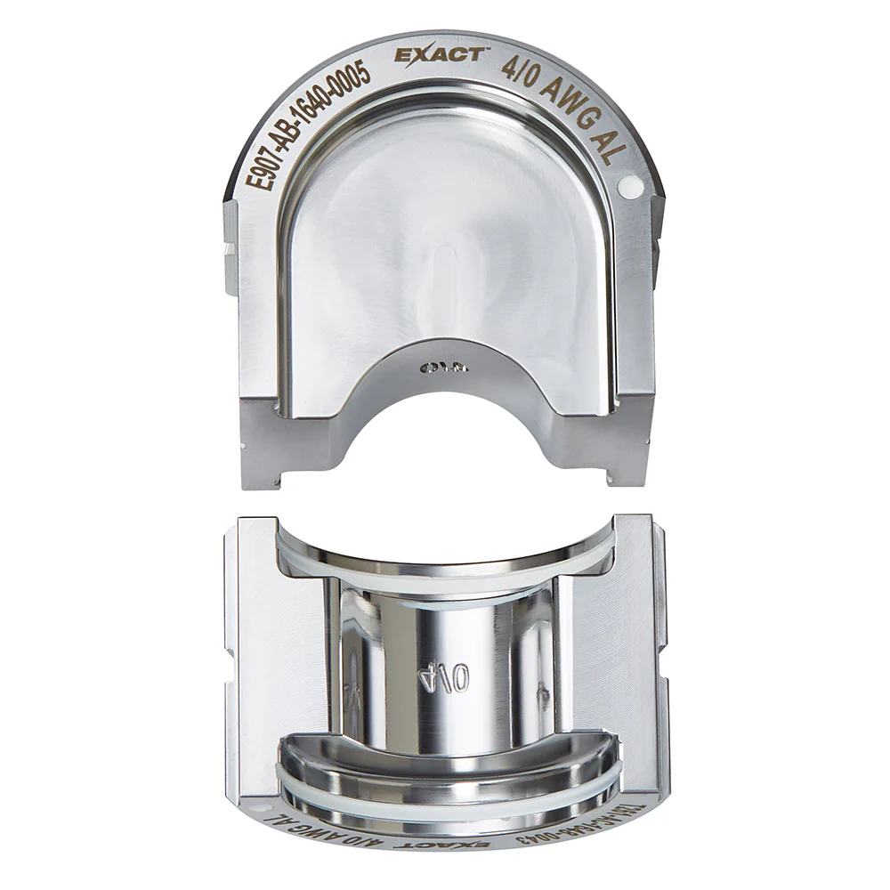 Milwaukee 49-12-U04A EXACT™ 4/0 Aluminum 12T U-Style Die - Moutools