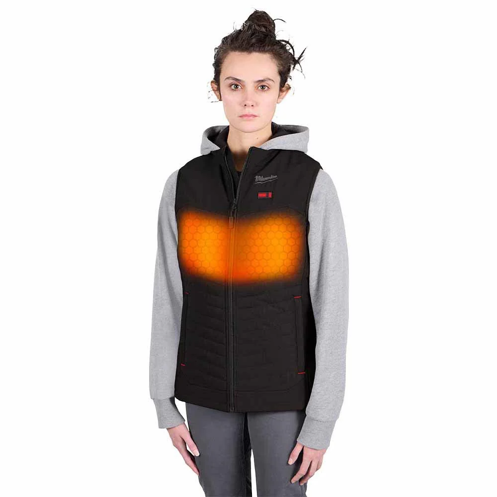 Milwaukee F300B-20 M12 Women's Black Axis Vest Only - Moutools