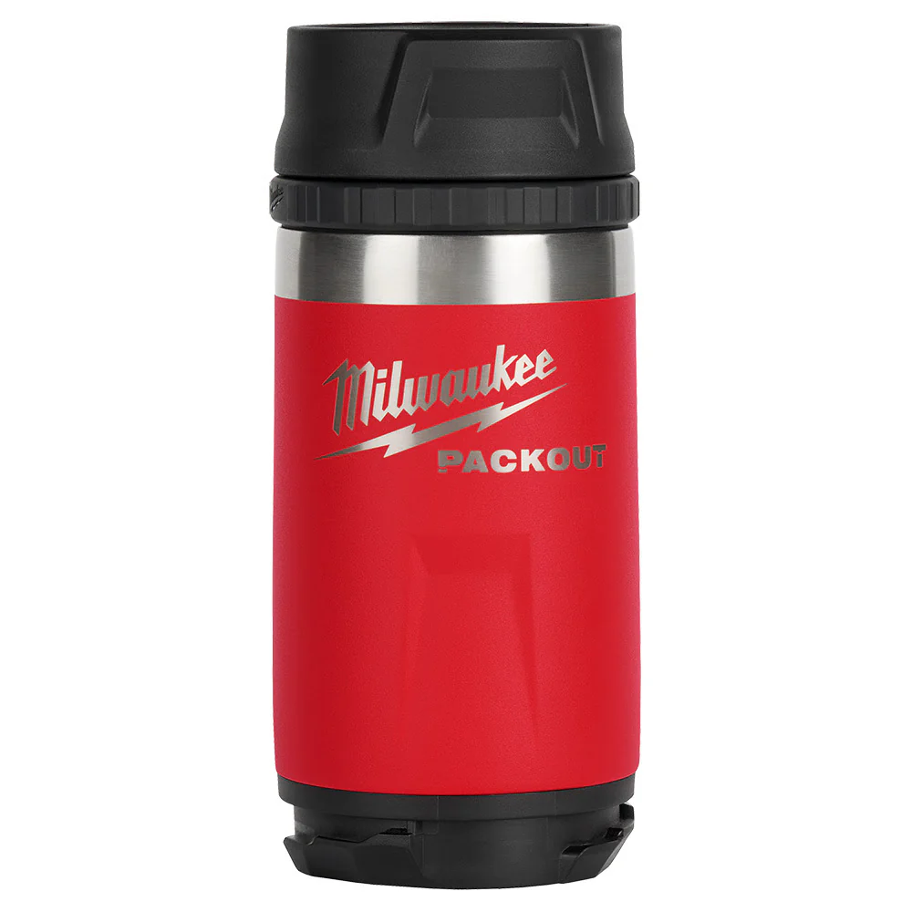 Milwaukee 48-22-8391R PACKOUT 12oz Insulated Bottle with Sip Lid - Moutools