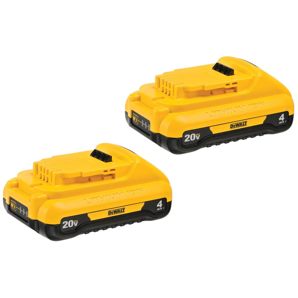 DeWalt DCB240-2 4Ah Compact Lithium Ion Battery - 2 pack - Moutools